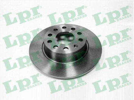 Диск гальмівний задній (кратно 2) Audi A3 (06-)/ Skoda Octavia (II,III,IV)/ VW Golf (VI,VII), Touran (03-) (D=272mm) LPR 'A1038P