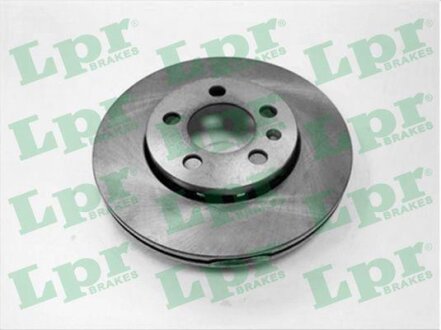Диск гальмівний передній (кратно 2) Skoda Fabia (I,II,III), Octavia I/ VW Golf IV, Polo (IV,V) (D=256mm) LPR 'A1461V