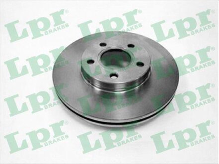 Диск гальмівний передній (кратно 2) Ford Focus II/ Volvo C70 II, S40 II (D=278mm) LPR 'F1009V