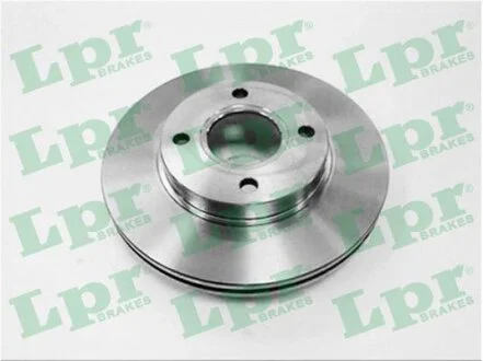 Диск гальмівний передній (кратно 2) Ford Fiesta (IV,V), Fusion (02-12) (D=258mm) (F1621V) LPR 'F1621V