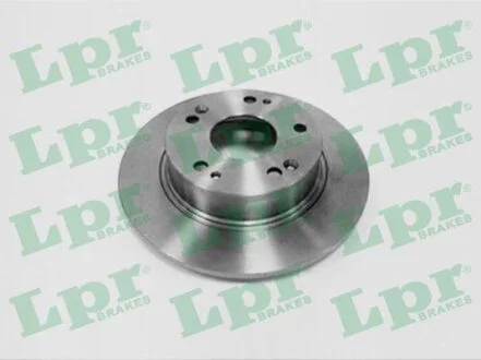 Диск гальмівний задній (кратно 2) Honda Accrod (VII,VIII) (D=260mm) (H1019P) LPR 'H1019P