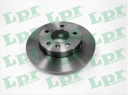 Диск гальмівний задній (кратно 2) Opel Astra (G,H), Corsa C, Zafira (A,B) (D=264mm) LPR 'O1431P