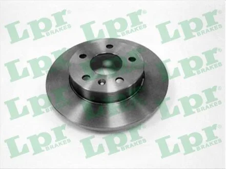 Диск гальмівний задній (кратно 2) Opel Astra (G,H), Corsa C, Zafira (A,B) (D=264mm) (O1431P) LPR 'O1431P