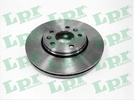 Диск гальмівний передній (кратно 2) Renault Megane III, Scenic III, Laguna III (D=296mm) (R1056V) LPR 'R1056V