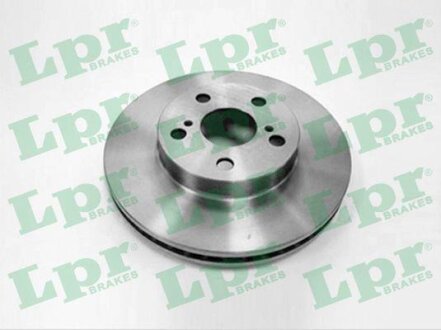 Диск гальмівний передній (кратно 2) Lexus CT (11-)/ Toyota Prius (08-) (D=255mm) LPR 'T2062V