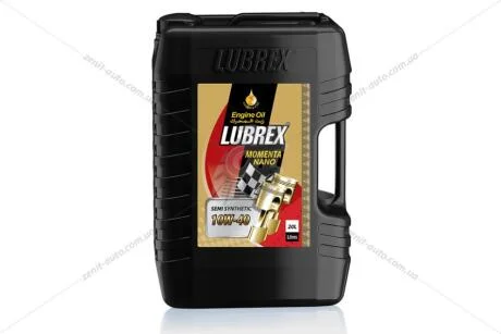 Масло ДВС 10W-40 MOMENTA NANO API CI-4/SL, ACEA E7, Volvo VDS-3, 20л, п/синт. LUBREX 1111717/020