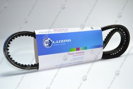 Ремінь генератора 2410 (зубчастий) (L=1018) LUZAR LB 0324