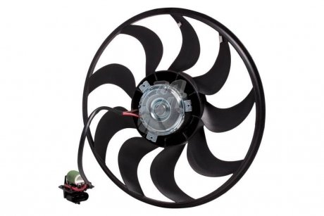 Вентилятор охлаждения радиатора Авео Т300 (11-) (б/кожуха) LUZAR LFc 0595 (фото 1)