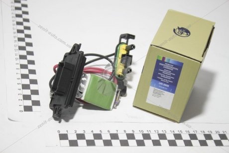 Резистор електровентилятора опалювача Renault Megane II (02-) LUZAR LFR 0908 (фото 1)