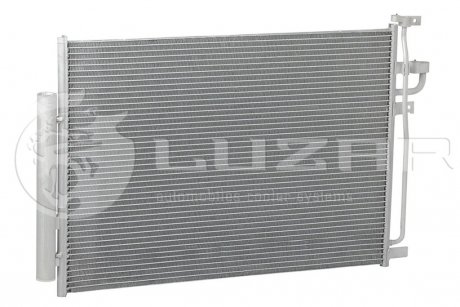 Радиатор кондиционера с ресивером Captiva 2.4/3.2 (06-) АКПП/МКПП LUZAR LRAC 0543