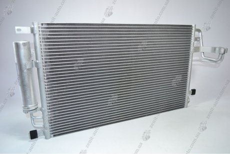 Радиатор кондиционера Tucson/Sportage 2.0/2.7 (04-) АКПП/МКПП с ресивером LUZAR LRAC 08E2 (фото 1)