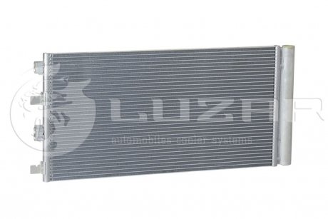 Радіатор кондиціонера Duster 1.5dci (10-) МКПП LUZAR LRAC 0950 (фото 1)