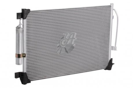 Радиатор кондиционера Murano II (Z51) (08-) LUZAR LRAC 141AV (фото 1)