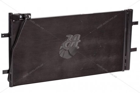 Радиатор кондиционера Audi Q3 (11-) с ресивером МКПП/АКПП LUZAR LRAC 1880