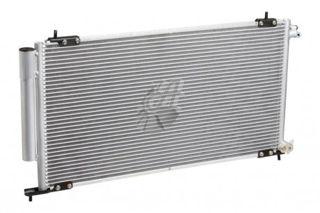 Радиатор кондиционера CRV 2.0/2.4 (02-) АКПП/МКПП с ресивером LUZAR LRAC 23NL