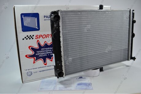 Радиатор охлаждения 2108 SPORT универсал (алюм-паяный) LUZAR LRc 01080b