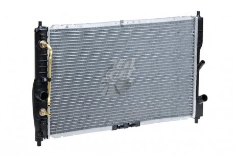 Радіатор охолодження Ланос 1,4 автомат (2011г-) (алюм-паяний) LUZAR LRc 04164b (фото 1)