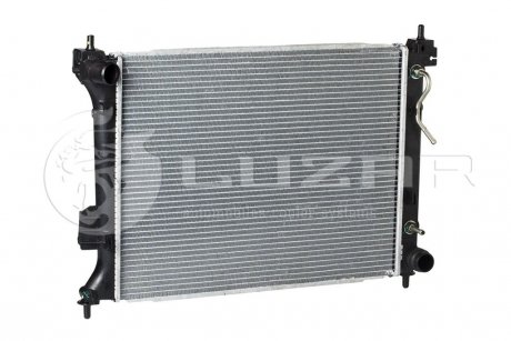 Радіатор охолодження I20 1.2/1.4/1.6 (08-) АКПП LUZAR LRc 081J1 (фото 1)