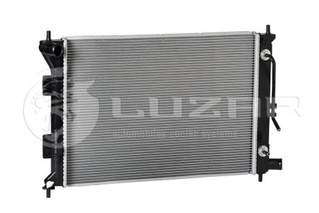Радиатор охлаждения Ceed 1.4/1.6/2.0 (12-) АТ (553*388*22) LUZAR LRc 081X3 (фото 1)