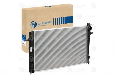 Радиатор охлаждения Hyundai Tucson (04-)/KIA Sportage (04-) 2.0D MT (тип Halla) LUZAR LRc 0884 (фото 1)