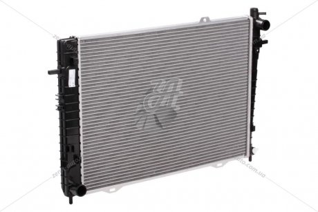 Радиатор охлаждения Hyundai Tucson/Kia Sportage (04-) 2.0CRDi МКПП (610*448*26) (тип Doowon) LUZAR LRc 0887