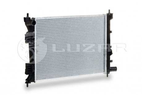 Радиатор охлаждения Solaris/Rio 1.4/1.6 (10-) МКПП (алюм) LUZAR LRc 08L4