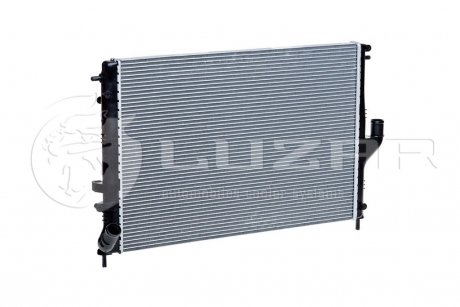Радиатор охлаждения Logan 1.4,1.6 (08-) / Duster 1.6/2.0 (10-) АКПП (алюм-паян) LUZAR LRc 09198