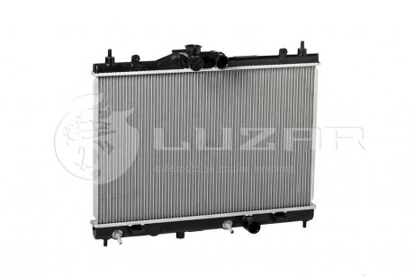 Радиатор охлаждения Tiida 1.5/1.6 (04-) АКПП LUZAR LRc 141ED (фото 1)