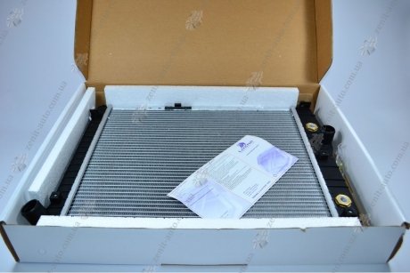 Радиатор охлаждения Авео T200(02-)/Т250(06-) (L=480) АКПП (б/конд) (алюм-паяный) LUZAR LRc CHAv05224 (фото 1)