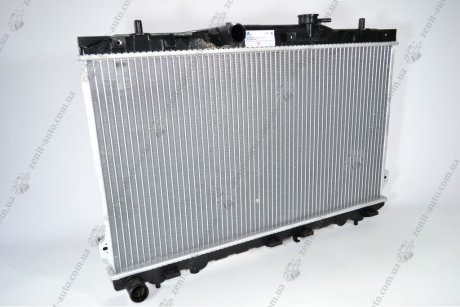 Радиатор охлаждения Elantra 1.6/1.8/2.0 (00-) МКПП (алюм) 673*378*16 LUZAR LRc HUEL00150 (фото 1)