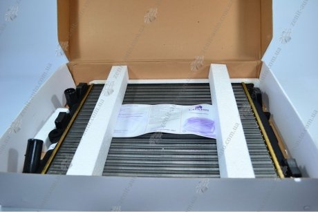 Радиатор охлаждения Logan (-08) 1,4/1,6 с конд МКПП (алюм) LUZAR LRc ReLo04382 (фото 1)