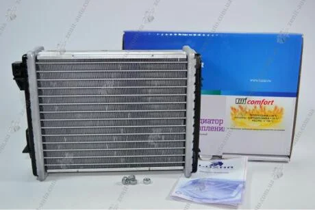 Радиатор отопителя 2101-07/2121-213 COMFORT (узкий) алюм (паяный) Luzar LUZAR LRh 0101b