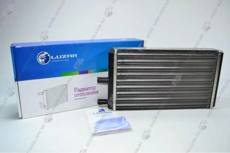 Радиатор отопителя 2141 (алюм) Luzar LUZAR LRh 0241
