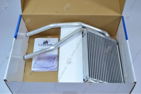 Радиатор отопителя Нексия (2008-) тонкий (алюм-паяный) LUZAR LRh 0582