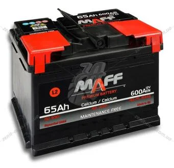 АКБ 6СТ-65 R+ (пт 600) (необслуж) MAFF MAFF 565 E0