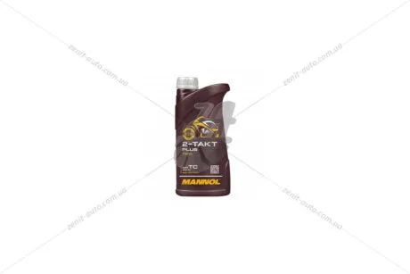 Олива моторна 2-Takt Plus MANNOL, API ТС, JASO FD, 1л, синт. Mannol 'MN72041