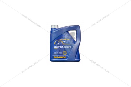 Олива моторна 10W-40 Defender API SP, ACEA A3/B4, 4л, н/синт. Mannol 'MN75074