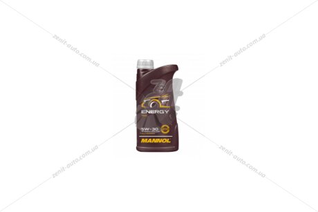 Олива моторна 5W-30 Energy API SN/CH-4, ACEA A3/B4, RN0700/0710, 1л, синт. Mannol 'MN75111