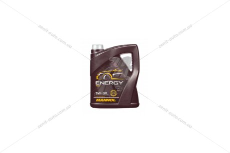 Олива моторна 5W-30 Energy API SN/CH-4, ACEA A3/B4, RN0700/0710, 4л, синт. Mannol 'MN75114