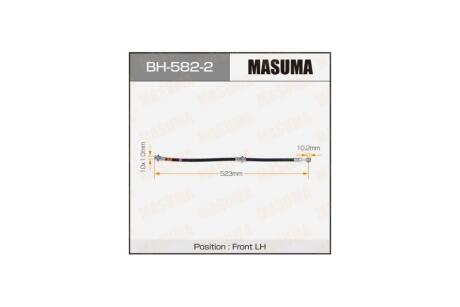 Шланг тормозной передний левый Nissan Teana (08-14) (BH-582-2) MASUMA BH5822