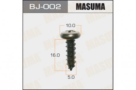 Саморез 5x16мм (комплект 12шт) MASUMA BJ002