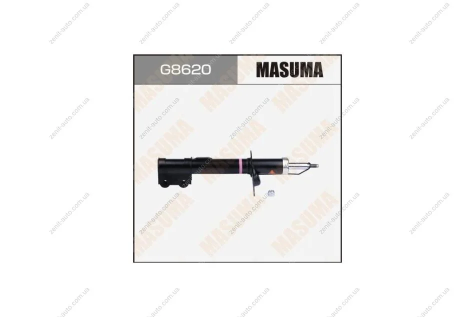 Амортизатор підвіски (KYB-333420) задній лев Chevrolet Nubira (03-11) (G8620) MASUMA 'G8620 (фото 1)