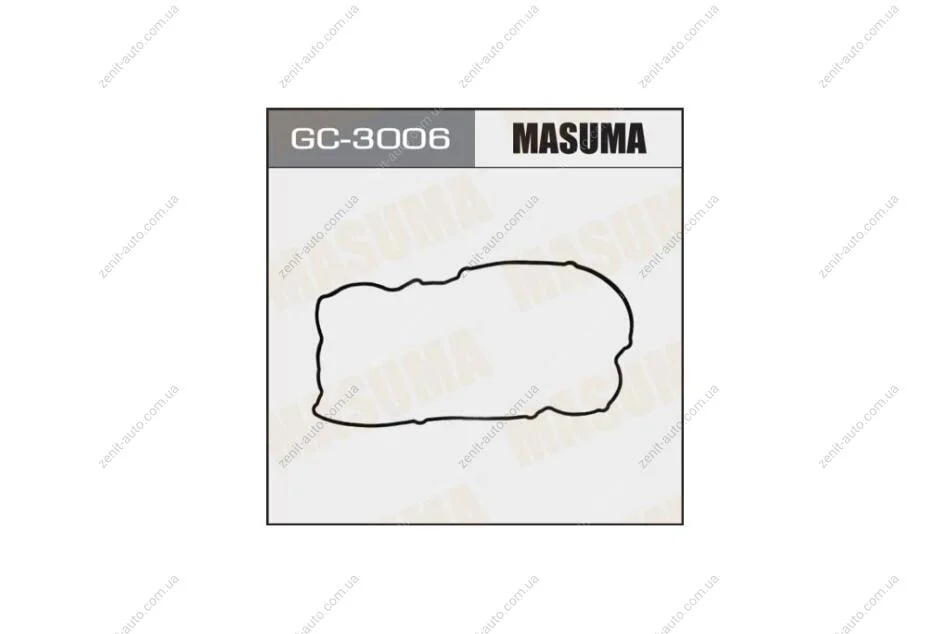 Прокладка клапанной крышки Mitsubishi 1.6 (4A92 MPI) (10-) (GC-3006) MASUMA GC3006 (фото 1)