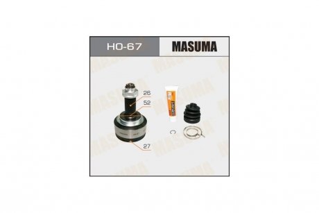 ШРУС наружный Honda Jazz (09-13) (нар:27/вн:26) (HO-67) MASUMA HO67 (фото 1)