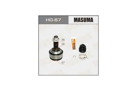 ШРКШ зовнішній Honda Jazz (09-13) (нар:27/вн:26) (HO-67) MASUMA HO67