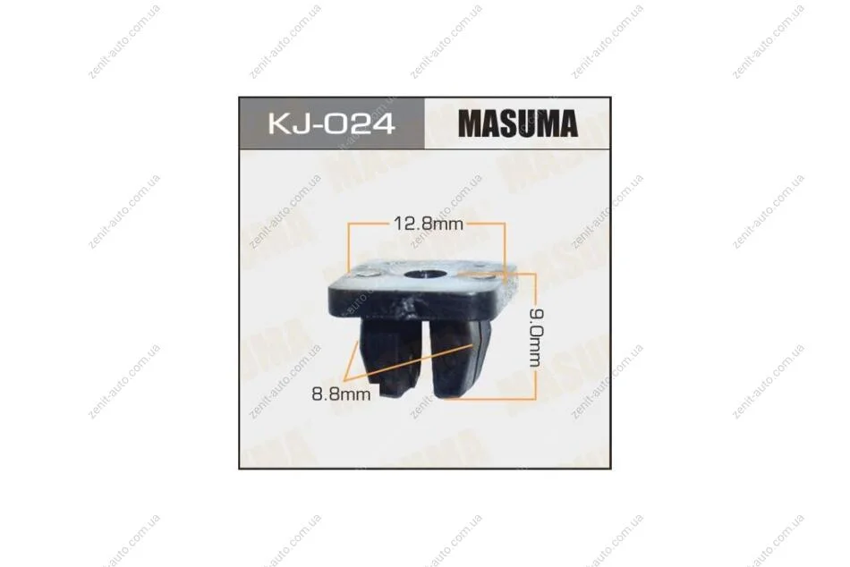 Кліпса (кратно 10) (KJ-024) MASUMA KJ024pcs10 (фото 1)