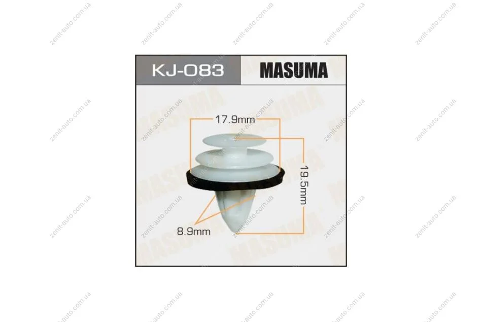 Кліпса (кратно 10) (KJ-083) MASUMA KJ083pcs10 (фото 1)