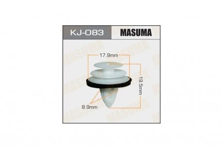 Кліпса (кратно 10) (KJ-083) MASUMA KJ083pcs10