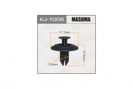 Клипса защиты порога Honda Civic (-01), CR-V (-01) (кратно 50) MASUMA KJ-1006