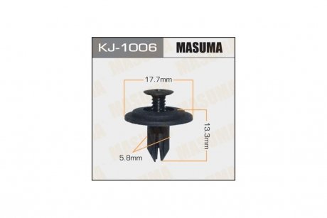 Кліпса защиты порога Honda Civic (-01), CR-V (-01) (кратно 50) (KJ-1006) MASUMA KJ1006pcs50